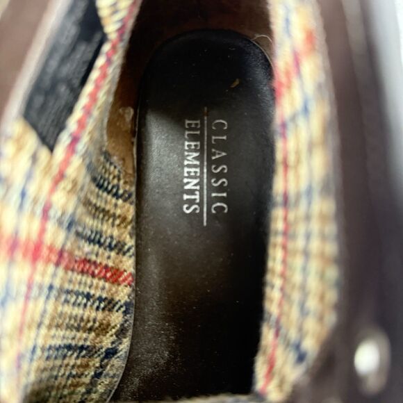 Classic Elements Lenni Women’s Size 8.5 Brown Leather Ankle Boots Vintage - Picture 10 of 11